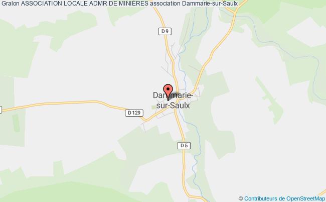 plan association Association Locale Admr De MiniÉres Dammarie-sur-Saulx