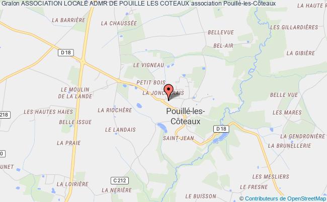plan association Association Locale Admr De Pouille Les Coteaux Pouillé-les-Côteaux