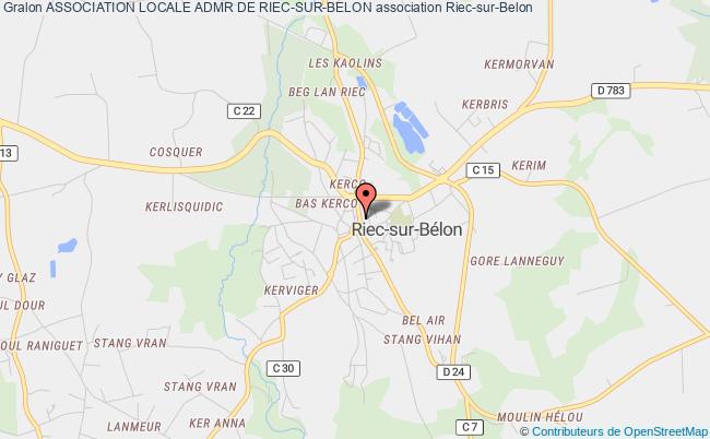 plan association Association Locale Admr De Riec-sur-belon Riec-sur-Belon