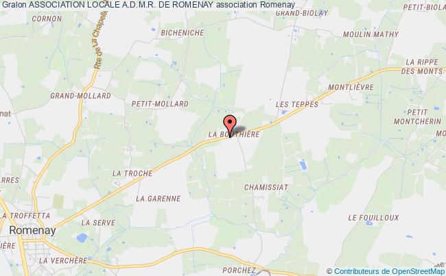 plan association Association Locale A.d.m.r. De Romenay Romenay