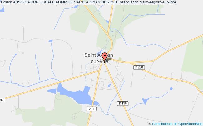 plan association Association Locale Admr De Saint Aignan Sur Roe Saint-Aignan-sur-Roë