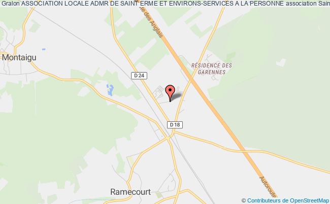 plan association Association Locale Admr De Saint Erme Et Environs-services A La Personne Saint-Erme-Outre-et-Ramecourt