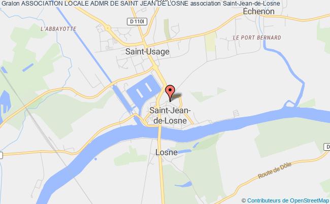 plan association Association Locale Admr De Saint Jean De Losne Saint-Jean-de-Losne