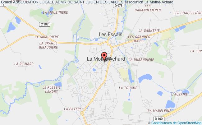 plan association Association Locale Admr De Saint Julien Des Landes Achards