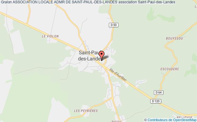 plan association Association Locale Admr De Saint-paul-des-landes Saint-Paul-des-Landes