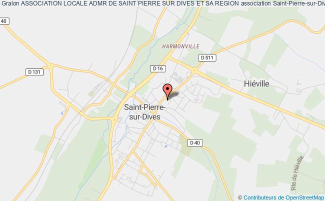 plan association Association Locale Admr De Saint Pierre Sur Dives Et Sa Region Saint-Pierre-en-Auge