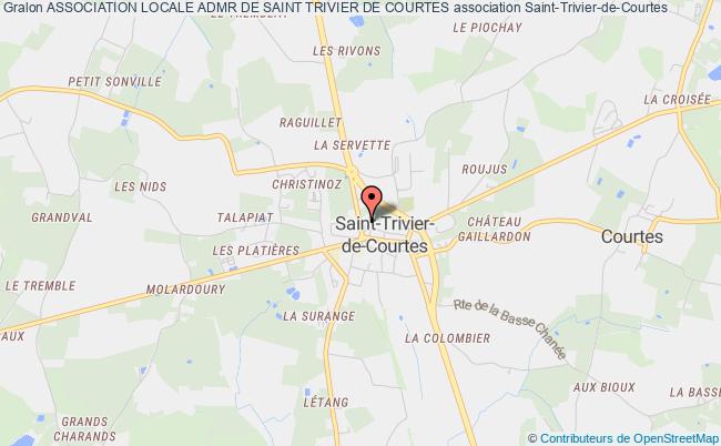 plan association Association Locale Admr De Saint Trivier De Courtes Saint-Trivier-de-Courtes