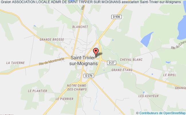 plan association Association Locale Admr De Saint Trivier Sur Moignans Saint-Trivier-sur-Moignans