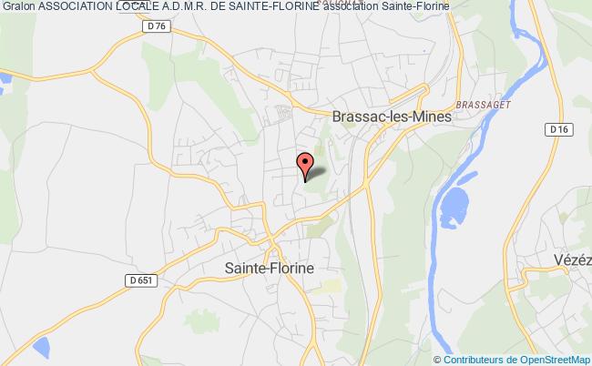plan association Association Locale A.d.m.r. De Sainte-florine Sainte-Florine