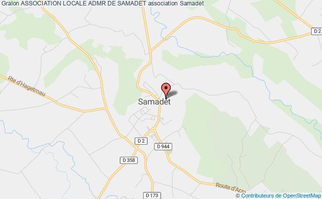 ASSOCIATION LOCALE ADMR DE SAMADET