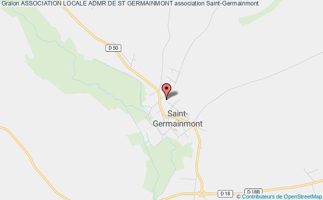 plan association Association Locale Admr De St Germainmont Saint-Germainmont