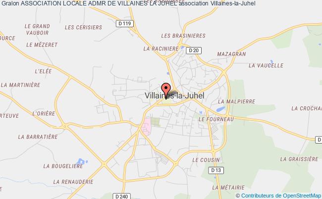 plan association Association Locale Admr De Villaines La Juhel Villaines-la-Juhel