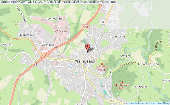 ASSOCIATION LOCALE ADMR DE YSSINGEAUX