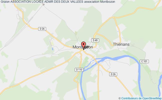 plan association Association Locale Admr Des Deux Vallees Montbozon