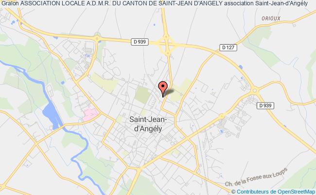 plan association Association Locale A.d.m.r. Du Canton De Saint-jean D'angely Saint-Jean-d'Angély