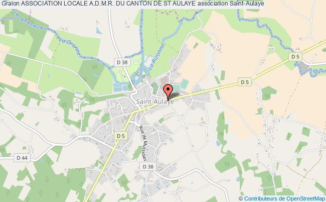 plan association Association Locale A.d.m.r. Du Canton De St Aulaye Saint-Aulaye