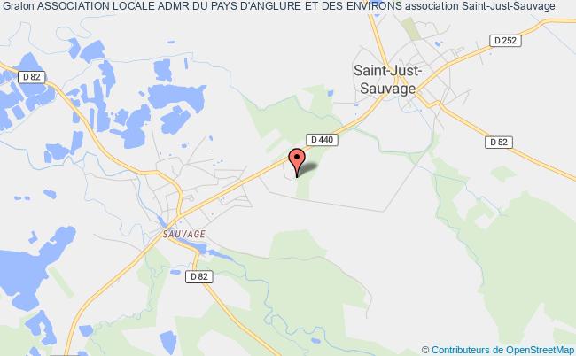 plan association Association Locale Admr Du Pays D'anglure Et Des Environs Saint-Just-Sauvage