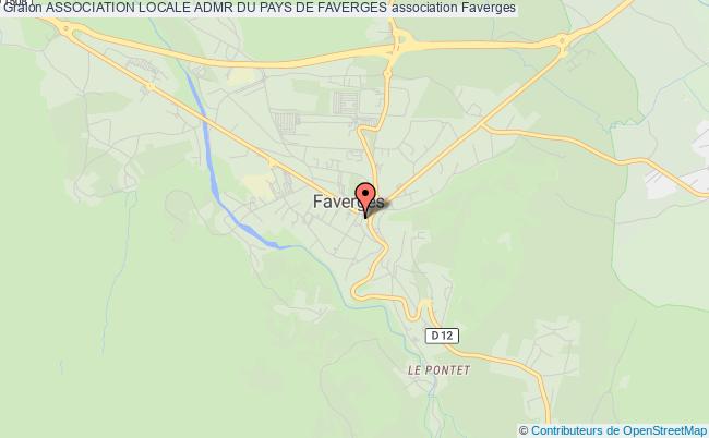plan association Association Locale Admr Du Pays De Faverges Faverges-Seythenex