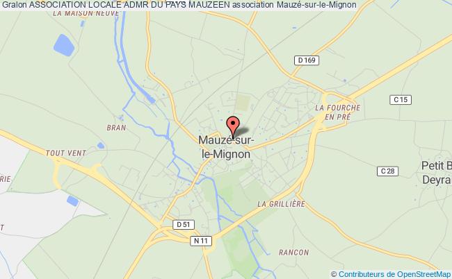 plan association Association Locale Admr Du Pays Mauzeen Mauzé-sur-le-Mignon