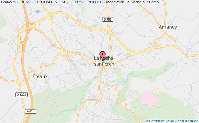 plan association Association Locale A.d.m.r. Du Pays Rochois La    Roche-sur-Foron