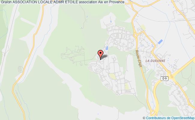 plan association Association Locale Admr Etoile Aix-en-Provence