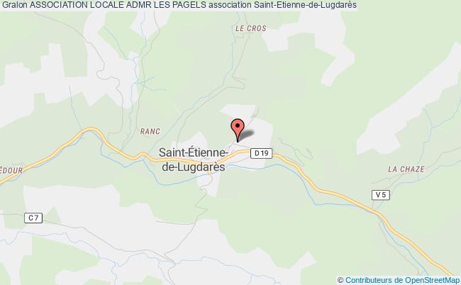 plan association Association Locale Admr Les Pagels Saint-Étienne-de-Lugdarès