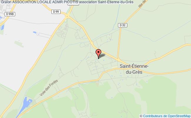 plan association Association Locale Admr Picotis Saint-Étienne-du-Grès