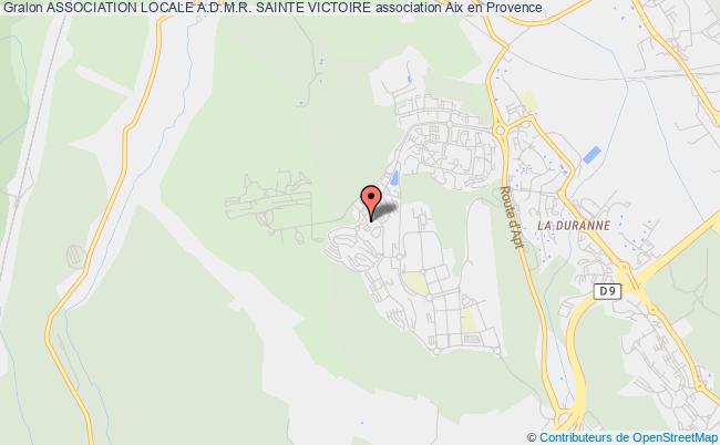 plan association Association Locale A.d.m.r. Sainte Victoire Aix-en-Provence