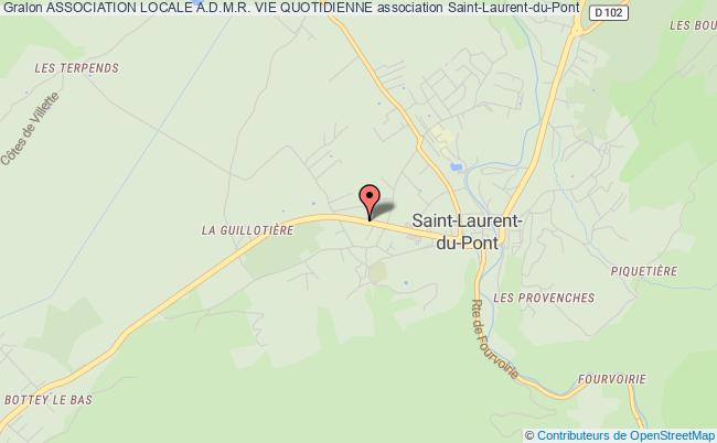 ASSOCIATION LOCALE A.D.M.R. VIE QUOTIDIENNE