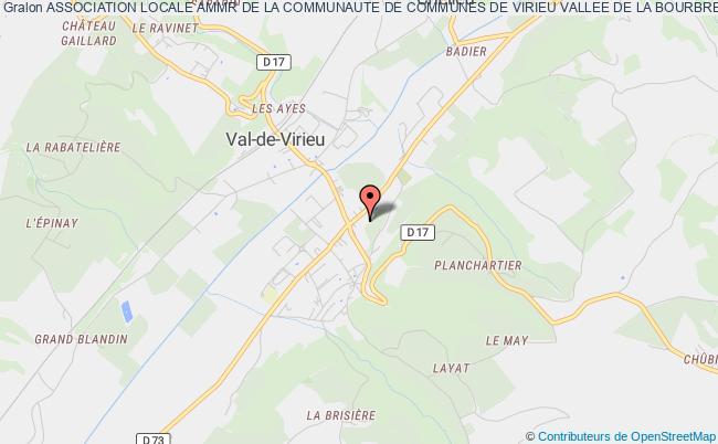 ASSOCIATION LOCALE AMMR DE LA COMMUNAUTE DE COMMUNES DE VIRIEU VALLEE DE LA BOURBRE