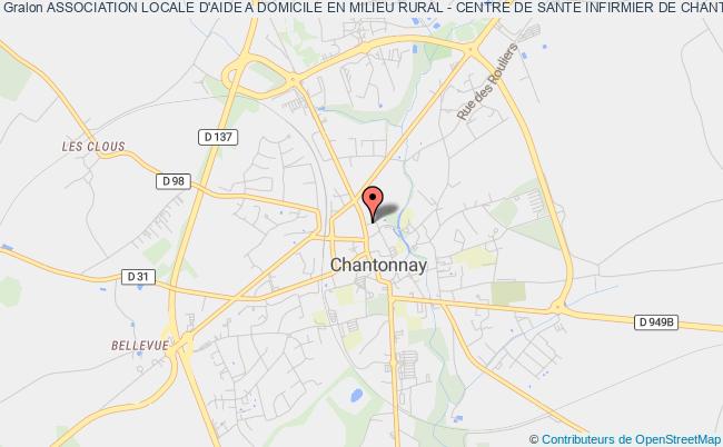 plan association Association Locale D'aide A Domicile En Milieu Rural - Centre De Sante Infirmier De Chantonnay Chantonnay