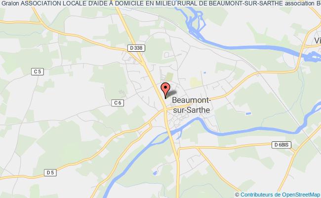 plan association Association Locale D'aide Â Domicile En Milieu Rural De Beaumont-sur-sarthe Beaumont-sur-Sarthe