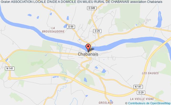 plan association Association Locale D'aide A Domicile En Milieu Rural De Chabanais Chabanais