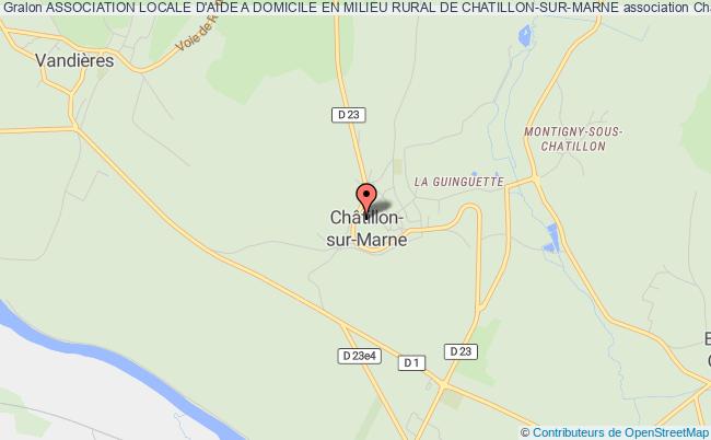 ASSOCIATION LOCALE D'AIDE A DOMICILE EN MILIEU RURAL DE CHATILLON-SUR-MARNE
