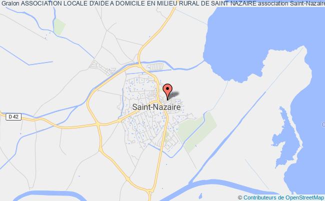 plan association Association Locale D'aide A Domicile En Milieu Rural De Saint Nazaire Saint-Nazaire
