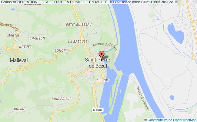 plan association Association Locale D'aide A Domicile En Milieu Rural Saint-Pierre-de-Boeuf