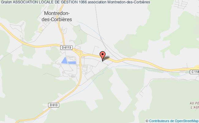 plan association Association Locale De Gestion 1066 Montredon-des-Corbières