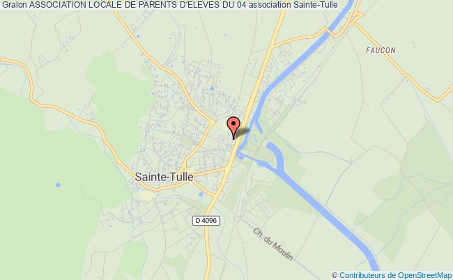 plan association Association Locale De Parents D'eleves Du 04 Sainte-Tulle