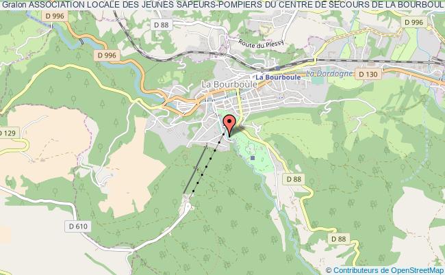 ASSOCIATION LOCALE DES JEUNES SAPEURS-POMPIERS DU CENTRE DE SECOURS DE LA BOURBOULE