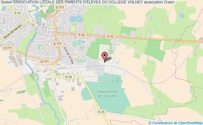 plan association Association Locale Des Parents D'eleves Du College Volney Craon