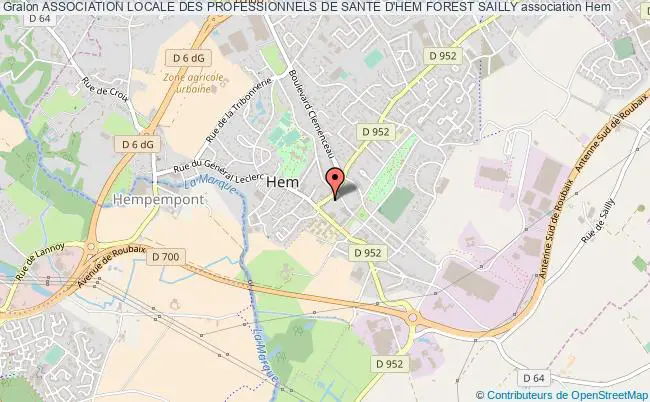 ASSOCIATION LOCALE DES PROFESSIONNELS DE SANTE D'HEM FOREST SAILLY