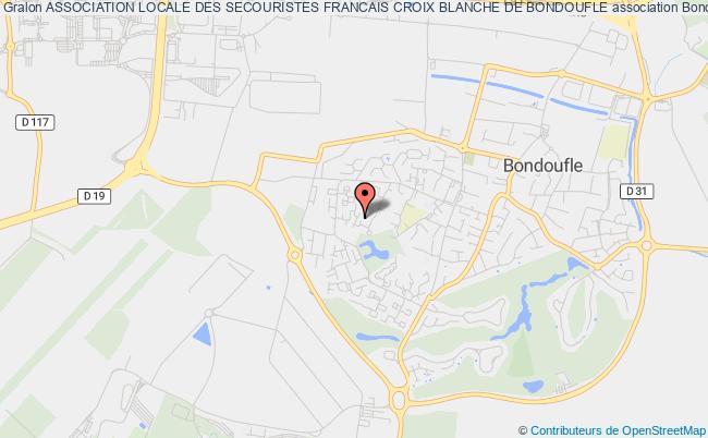 plan association Association Locale Des Secouristes Francais Croix Blanche De Bondoufle Bondoufle