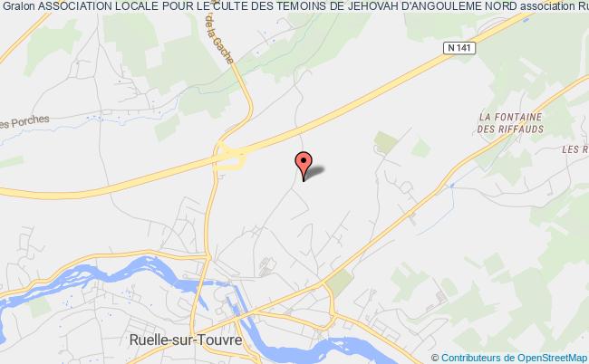 plan association Association Locale Pour Le Culte Des Temoins De Jehovah D'angouleme Nord Ruelle-sur-Touvre