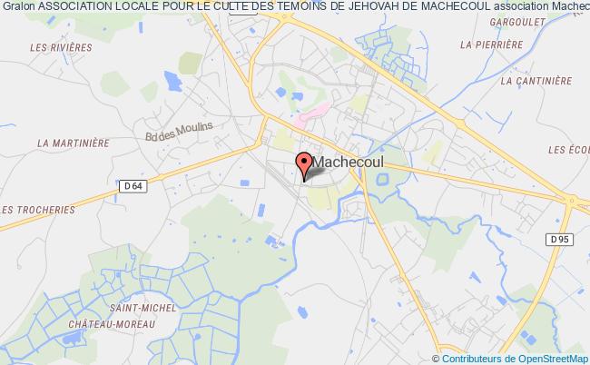 plan association Association Locale Pour Le Culte Des Temoins De Jehovah De Machecoul Machecoul-Saint-Même