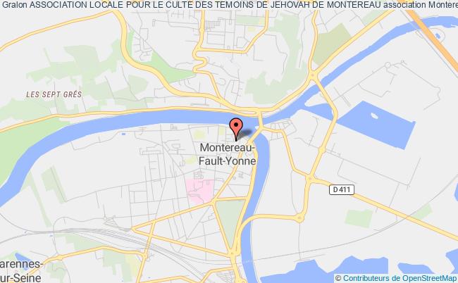 plan association Association Locale Pour Le Culte Des Temoins De Jehovah De Montereau Montereau-Fault-Yonne