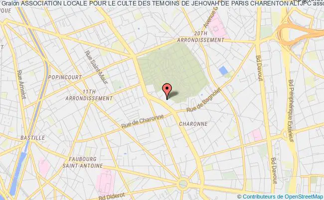 plan association Association Locale Pour Le Culte Des Temoins De Jehovah De Paris Charenton Altjpc Paris