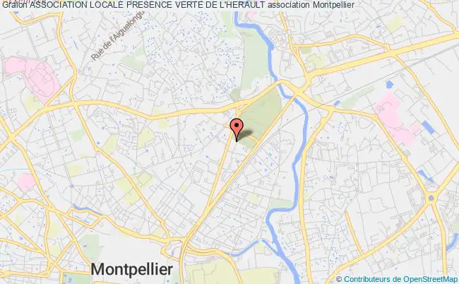 plan association Association Locale Presence Verte De L'herault Montpellier cedex 2