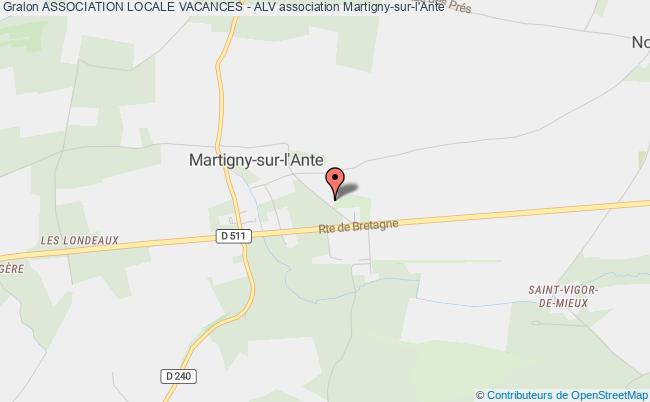 plan association Association Locale Vacances - Alv Martigny-sur-l'Ante