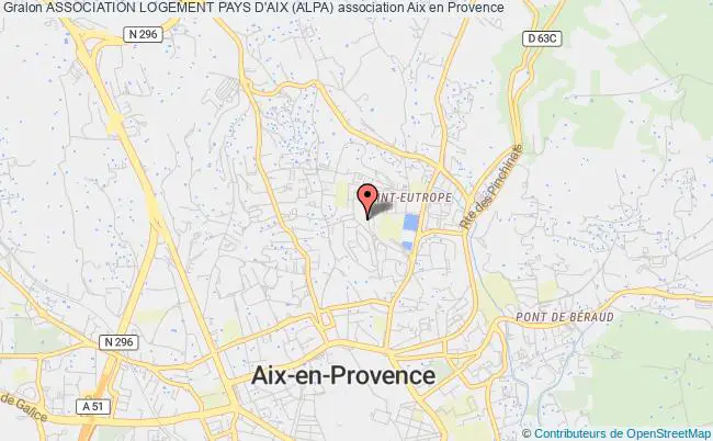 plan association Association Logement Pays D'aix (alpa) Aix-en-Provence