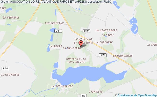 plan association Association Loire-atlantique Parcs Et Jardins Riaillé